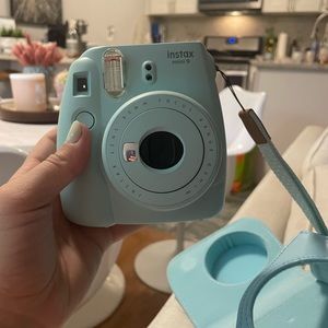 Instax mini 9 camera and case